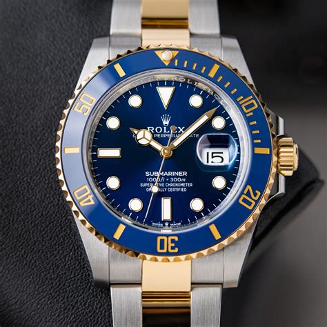 Rolex submariner two tone review